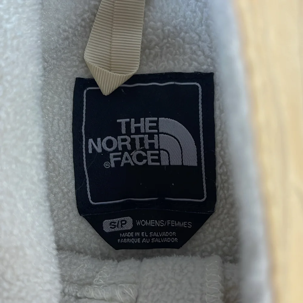 The North Face Denali Women's Cream Fleece Jacket Size S Full Zip Polartec